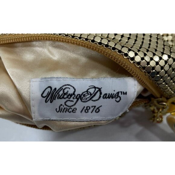 Whiting & Davis Gold Chainmail Mini Bag - Picture 5 of 5
